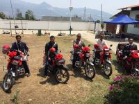 #11.Some Yunnan Lisu Minority Preachers Received Motorbikes