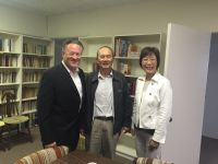 Dr. Wood With KAIROS New Leader Rev. Hung And Exec Dir Dr. Meilin Messick